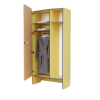 Шкаф для верхней одежды персонала во входную группу из коллекции мебели «НЕГА» (желтый) - «globural.ru» - Севастополь