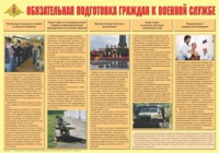 Плакат "Обязательная подготовка граждан к военной службе" - «globural.ru» - Севастополь