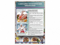 Стенд "Санитарно-гигиенические требования" - «globural.ru» - Севастополь