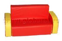 Диван с подлокотниками 90*35*45/20см (ВИК) - «globural.ru» - Севастополь