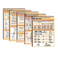 Комплект таблиц по всему курсу алгебры (50 шт., А1, полноцв, лам.) - «globural.ru» - Севастополь