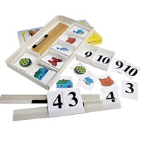 Счетная лесенка (ламинированная, с магнит. креплением) - «globural.ru» - Севастополь