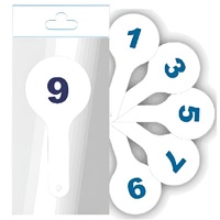 Касса-веер цифр от 0 до 9 - «globural.ru» - Севастополь