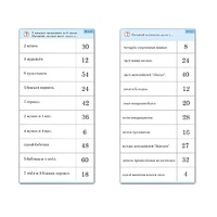 Комплект карточек (10) "Обучающий калейдоскоп. Умножение на 3, 4 и 6" - «globural.ru» - Севастополь