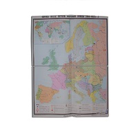 Учебная карта "Европа после 1-ой мировой войны" 1400*1060 мм (матовое, 2-стороннее лам.) - «globural.ru» - Севастополь