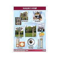 Таблица демонстрационная "Наблюдение за погодой" (винил 70х100) - «globural.ru» - Севастополь