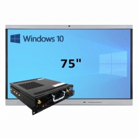 Интерактивная панель 75" (встроенный ПК, Win10, Intel i5) - «globural.ru» - Севастополь