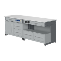 Стол лабораторный демонстрационный с электрическими розетками, автоматами аварийного отключения тока - «globural.ru» - Севастополь