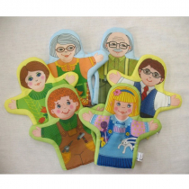 Набор кукол - рукавичек "Семья" - «globural.ru» - Севастополь