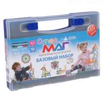 Магнитный конструктор Супермаг. Базовый набор 5-7 лет - «globural.ru» - Севастополь