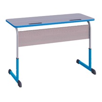 Парта двухместная Smarty Key с полиуретановой кромкой регулируемая по высоте - «globural.ru» - Севастополь