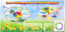 Стенд "Календарь природы" (вариант 2) - «globural.ru» - Севастополь