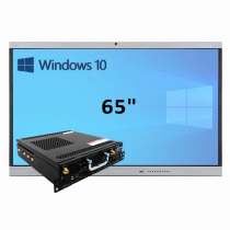 Интерактивная панель 65" (встроенный ПК Win10, Intel i5) - «globural.ru» - Севастополь