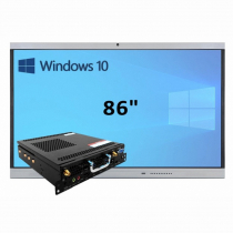 Интерактивная панель 86" (встроенный ПК Win10, Intel i5) - «globural.ru» - Севастополь