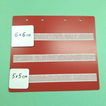 КРАСНЫЙ лист-вкладыш в папку ПЕКС БОЛЬШАЯ для карточек 5*5 и 6*6 см - «globural.ru» - Севастополь
