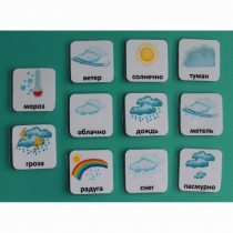 Набор карточек "Погода" (с рисунками) - «globural.ru» - Севастополь