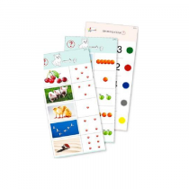 Комплект карточек (10) "Обучающий калейдоскоп для ДО. Познание. Цифры и числа" - «globural.ru» - Севастополь