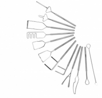 Комплект "Постановочные зонды" медицинская сталь (12 штук) - «globural.ru» - Севастополь