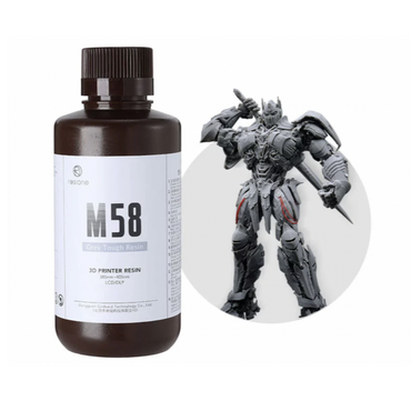 Фотополимерная смола Resione M58 Tough ABS прочная цвет серый - «globural.ru» - Севастополь